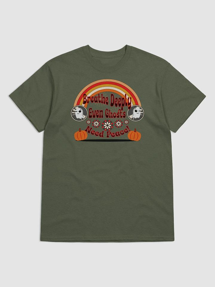 Ghostly Peace Breathe Deeply T-Shirt product image (2)