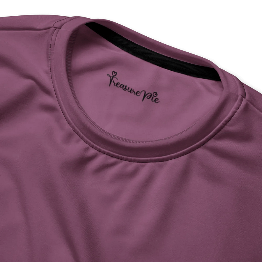 Plain Dark Lilac Purple Soft Summer Unisex Recycled Polyester Heavyweight Premium Sweatshirt by Treasure Pie product image (4)