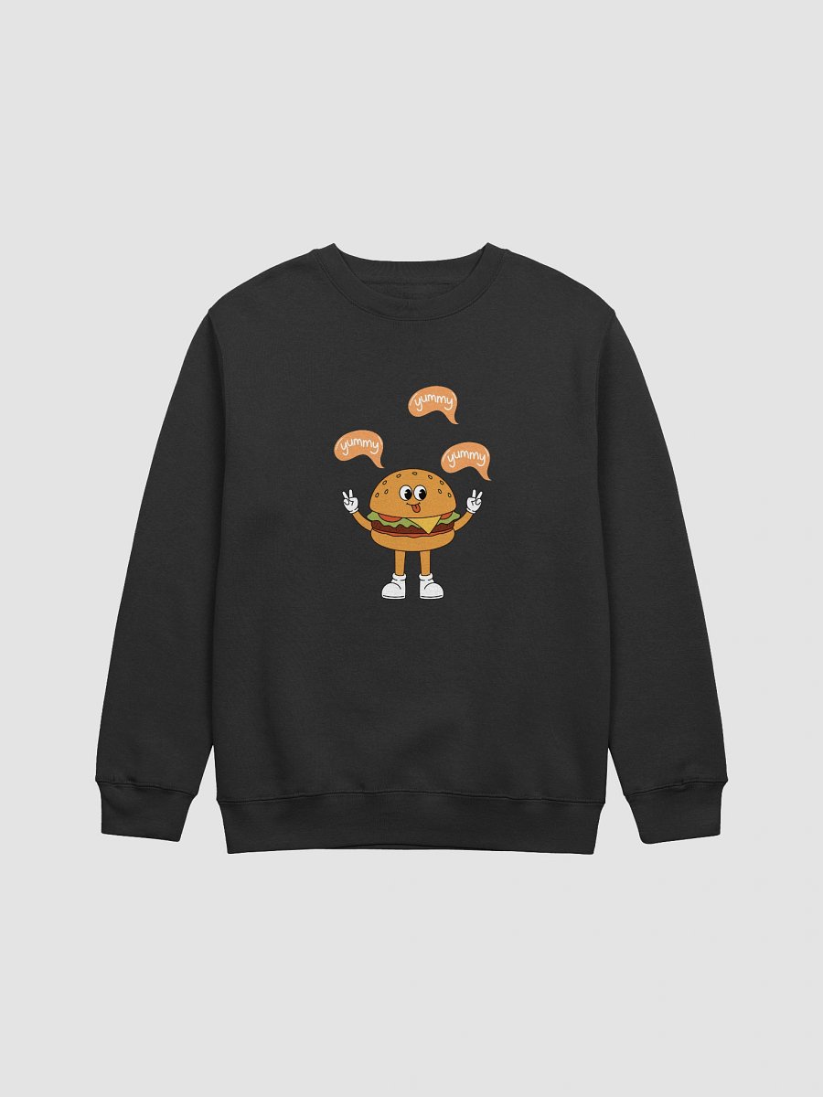 Yummy Burger Crewneck Sweatshirt product image (1)