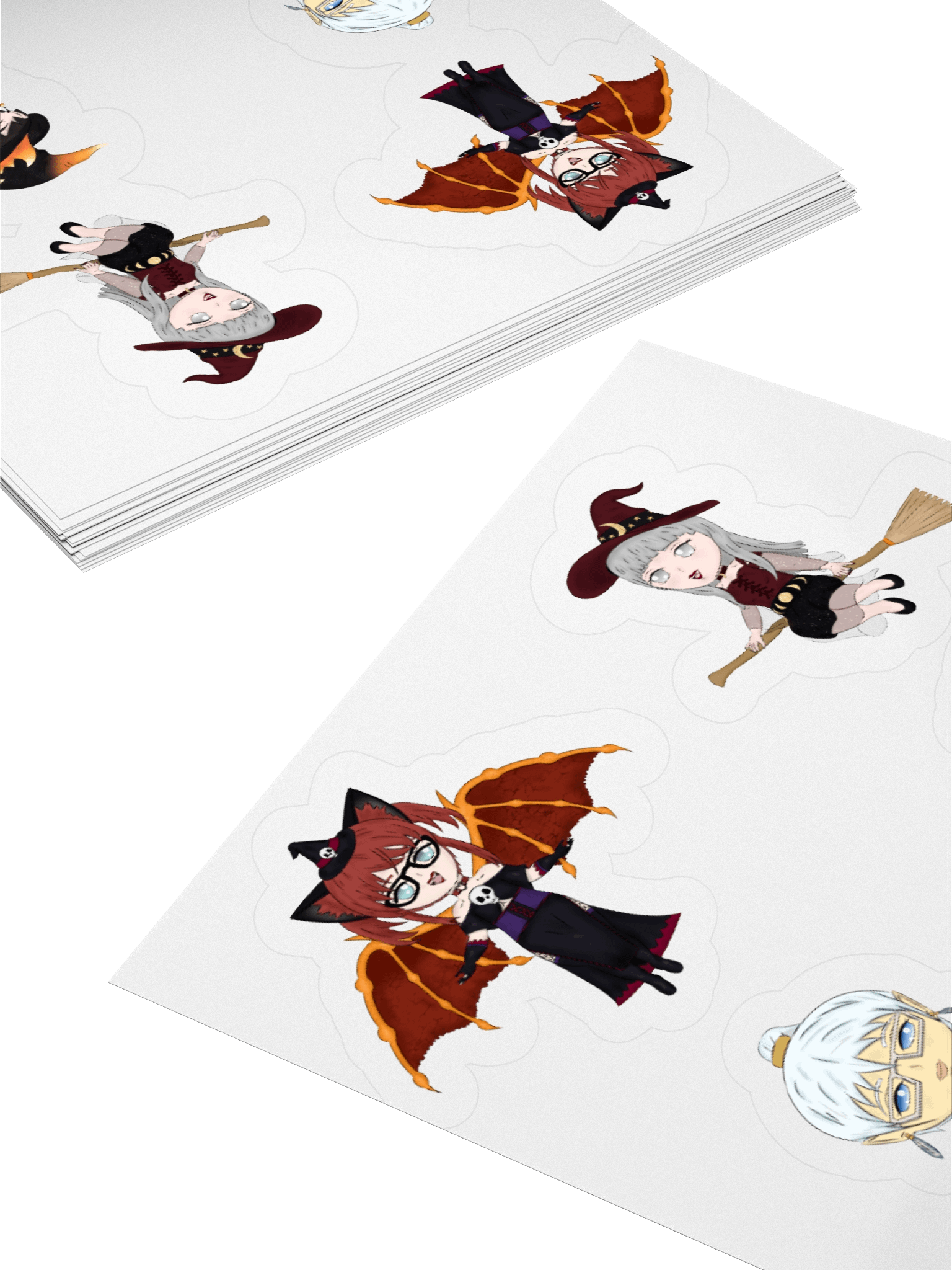 Witch Sticker Set | Choco, Kagami, Haruto, Itachi product image (14)