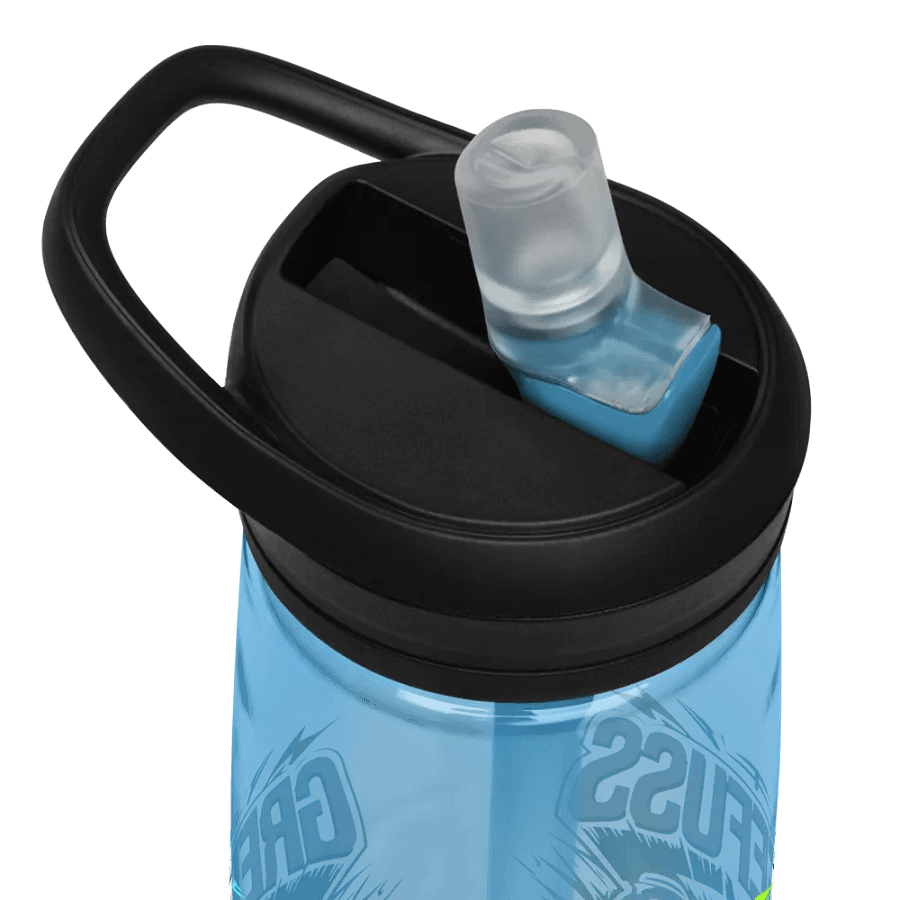 Neon Gaming Wings Sports Water Bottle product image (7)