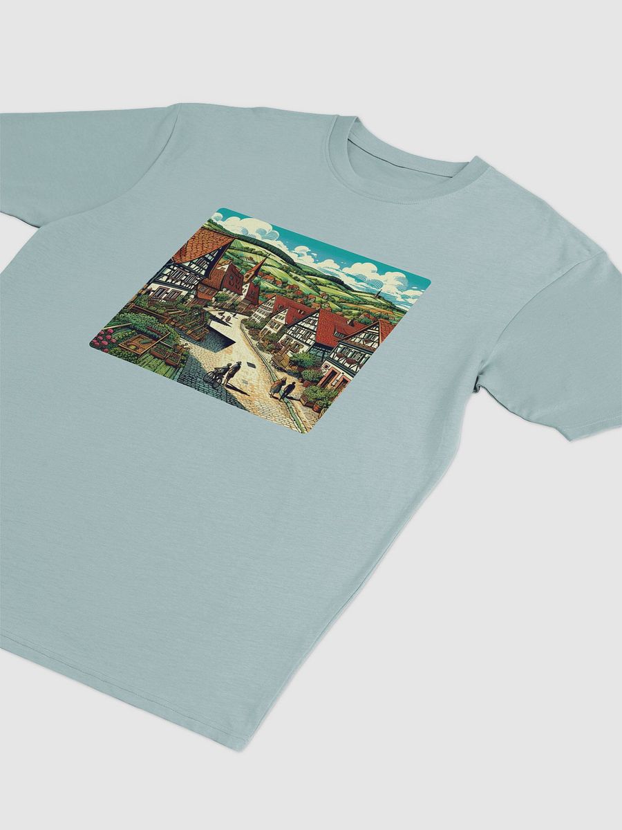Rural Village Serenity Tee | AIart Stuttgart city product image (18)