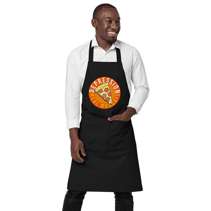 Depression Meal Mondays Logo Apron product image (1)