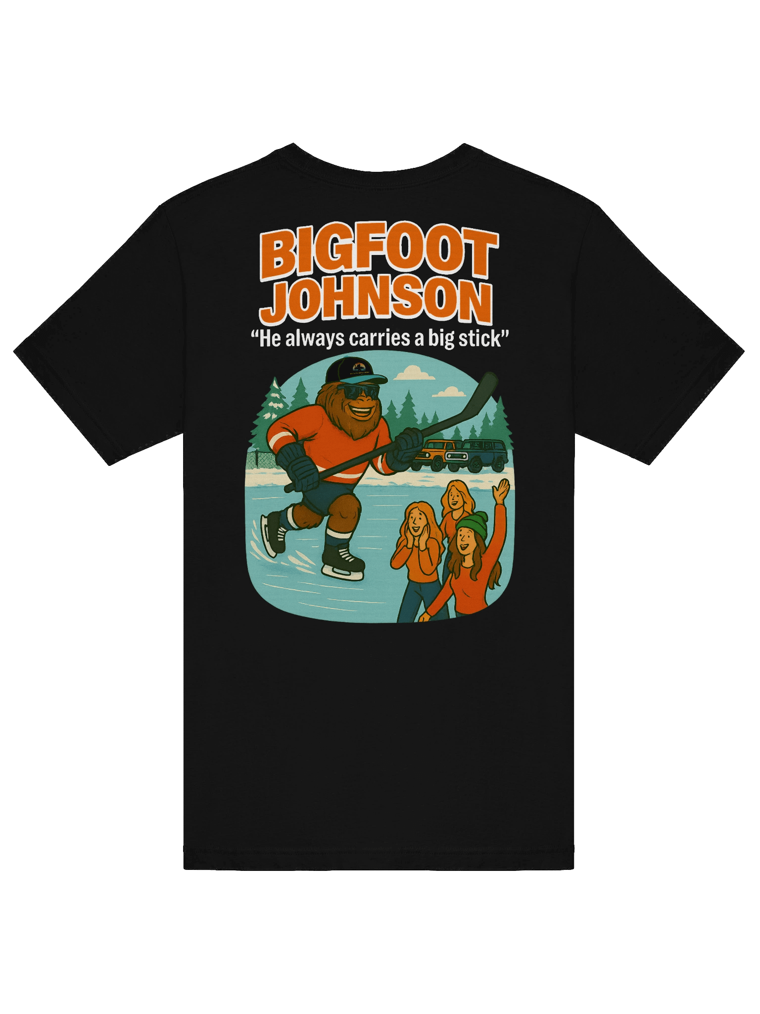 Bigfoot Johnson Big Stick Tee (Black) product image (6)