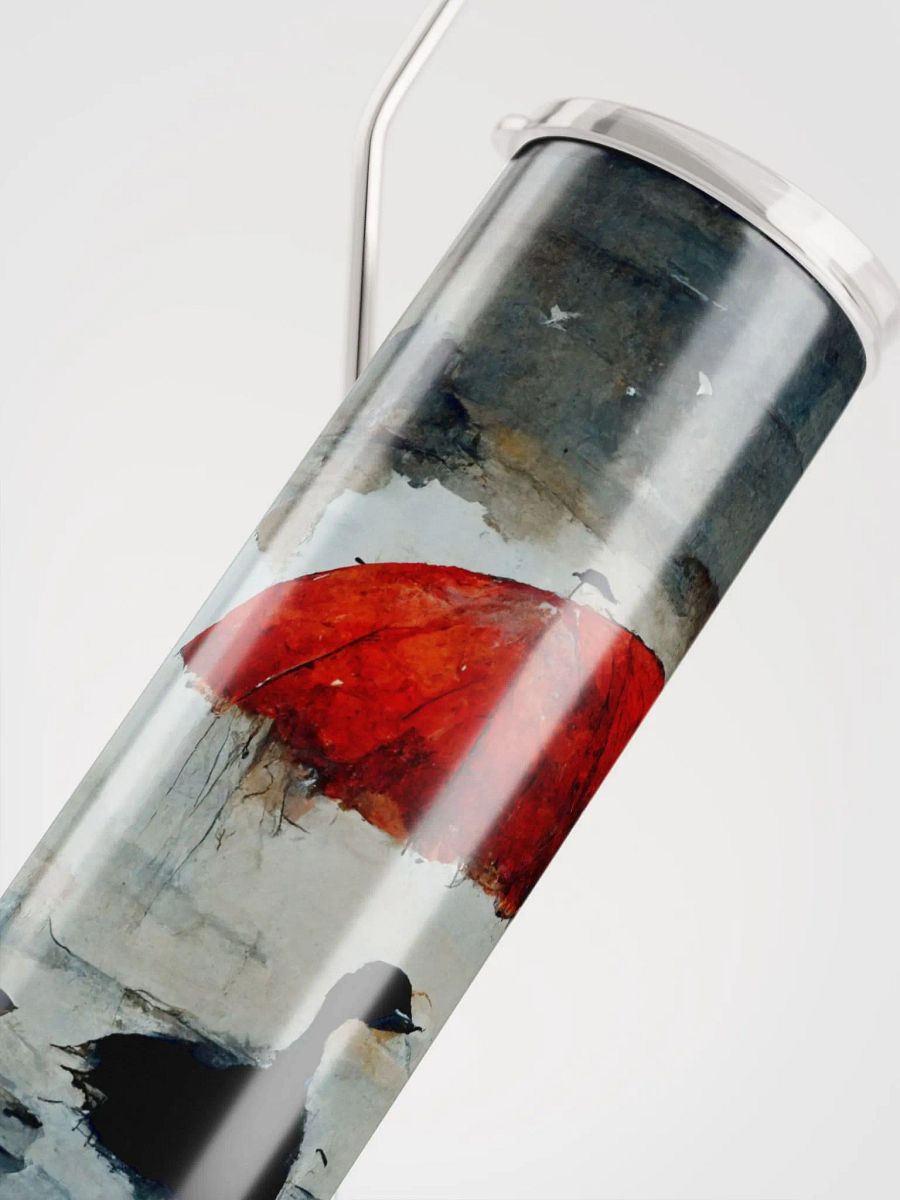 Misty Red Umbrella Stainless Steel Tumbler product image (4)