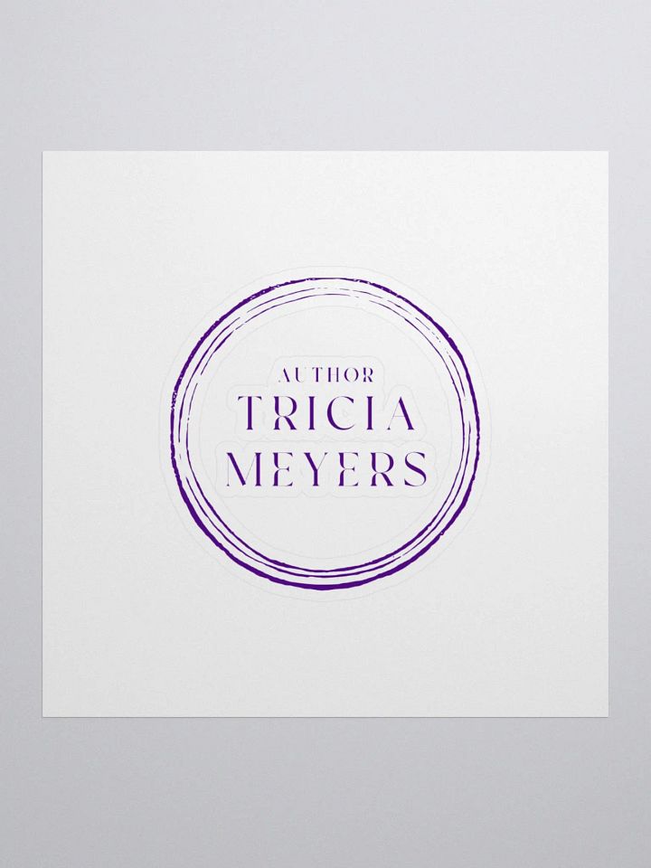Author Tricia Meyers Emblem Stickers product image (1)