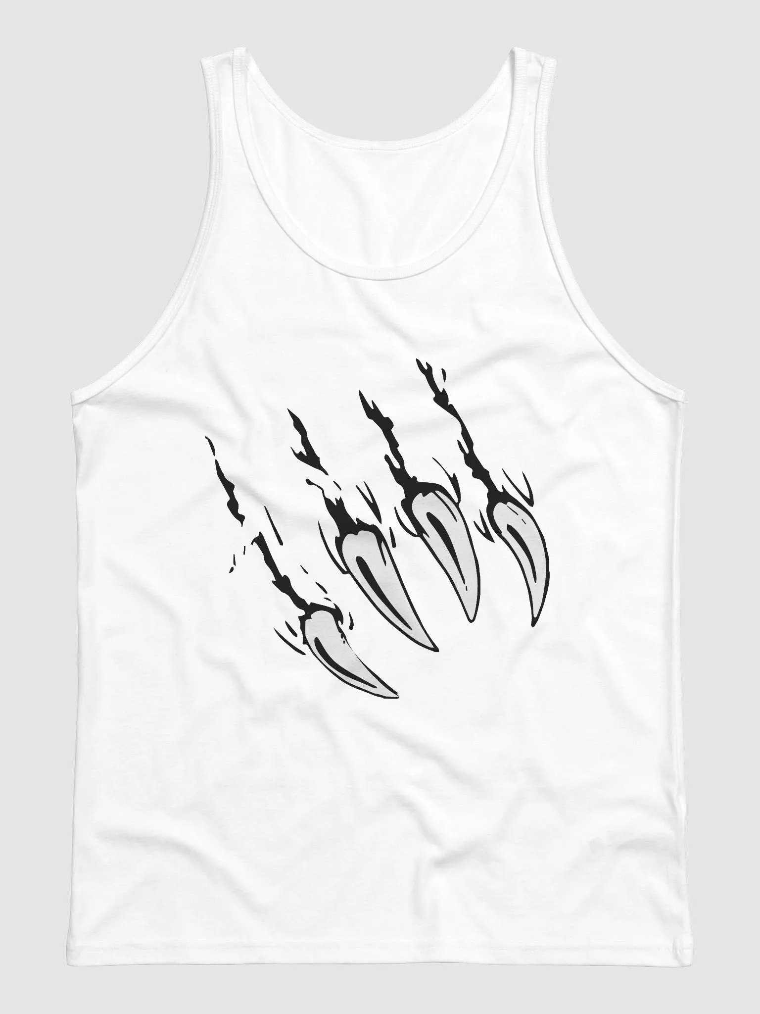 Tiger claw mark scratches Tank top For Men & Women product image (1)