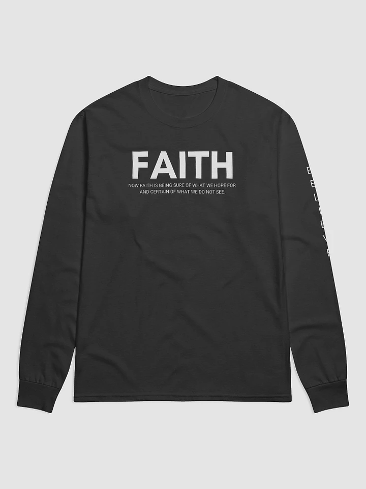 Faith Unisex - Long Sleeve (Black) product image (1)