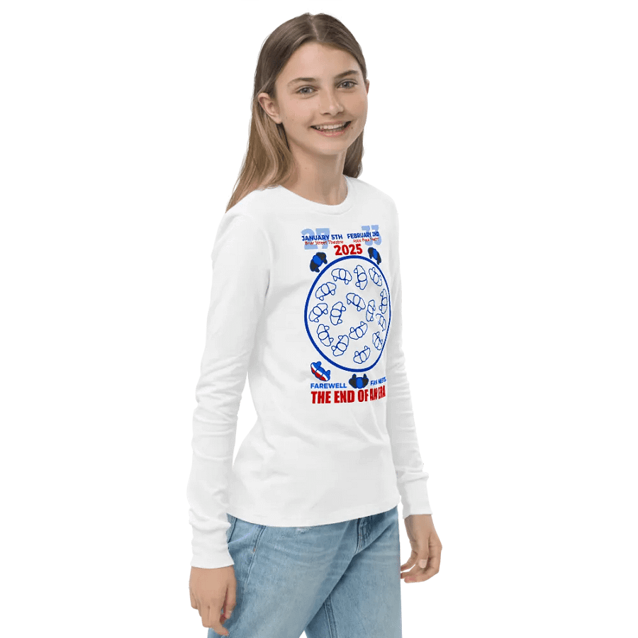 Blue Man Group's Farewell to An Era Fan Kids Long Sleeve product image (5)
