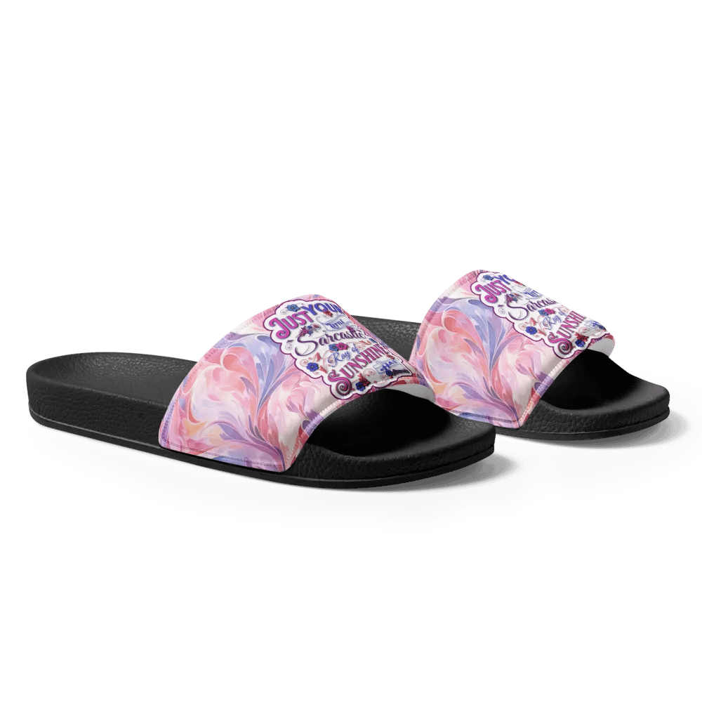 Funny Sarcastic Sunshine All Over Print Slides product image (3)