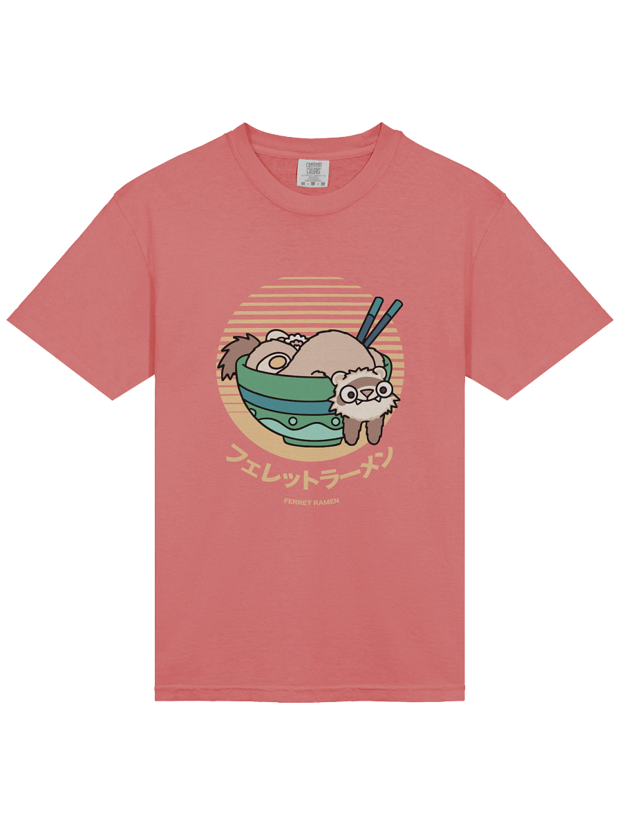 Ferret Ramen Japanese – T-Shirt product image (15)