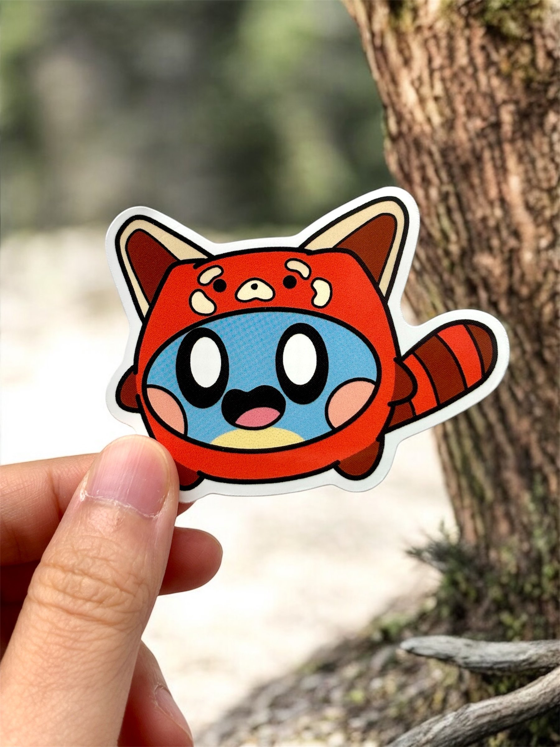 Red Panda Waterproof Vinyl Stickers product image (1)