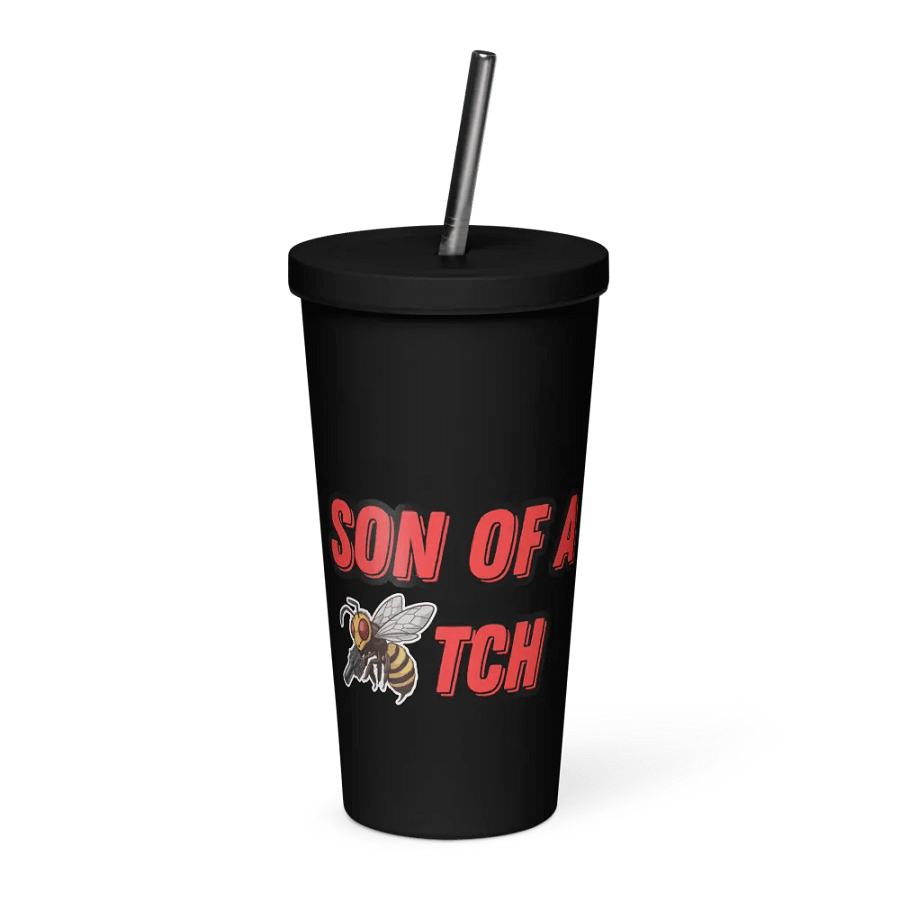 Son of a Beetch Insulated Tumbler with a Straw product image (1)