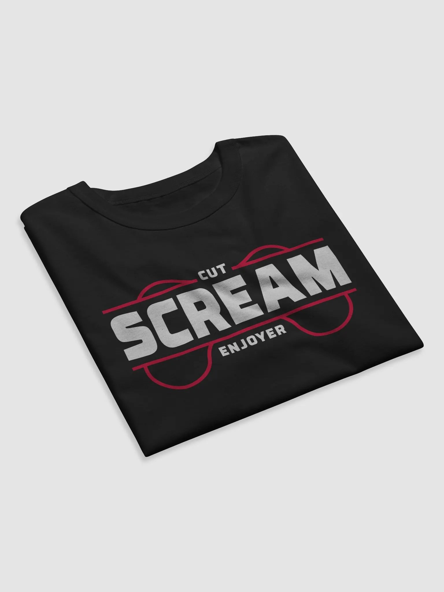 Scream Cut Enjoyer Champion T-Shirt product image (5)