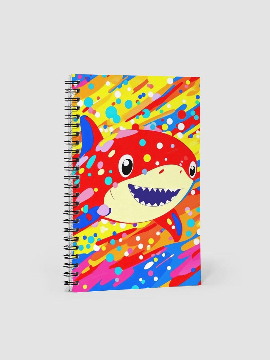Vibrant Shark Adventures Spiral Notebook product image (1)