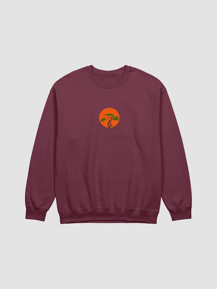 Bonsai Tree Sunset Crewneck Sweatshirt product image (1)