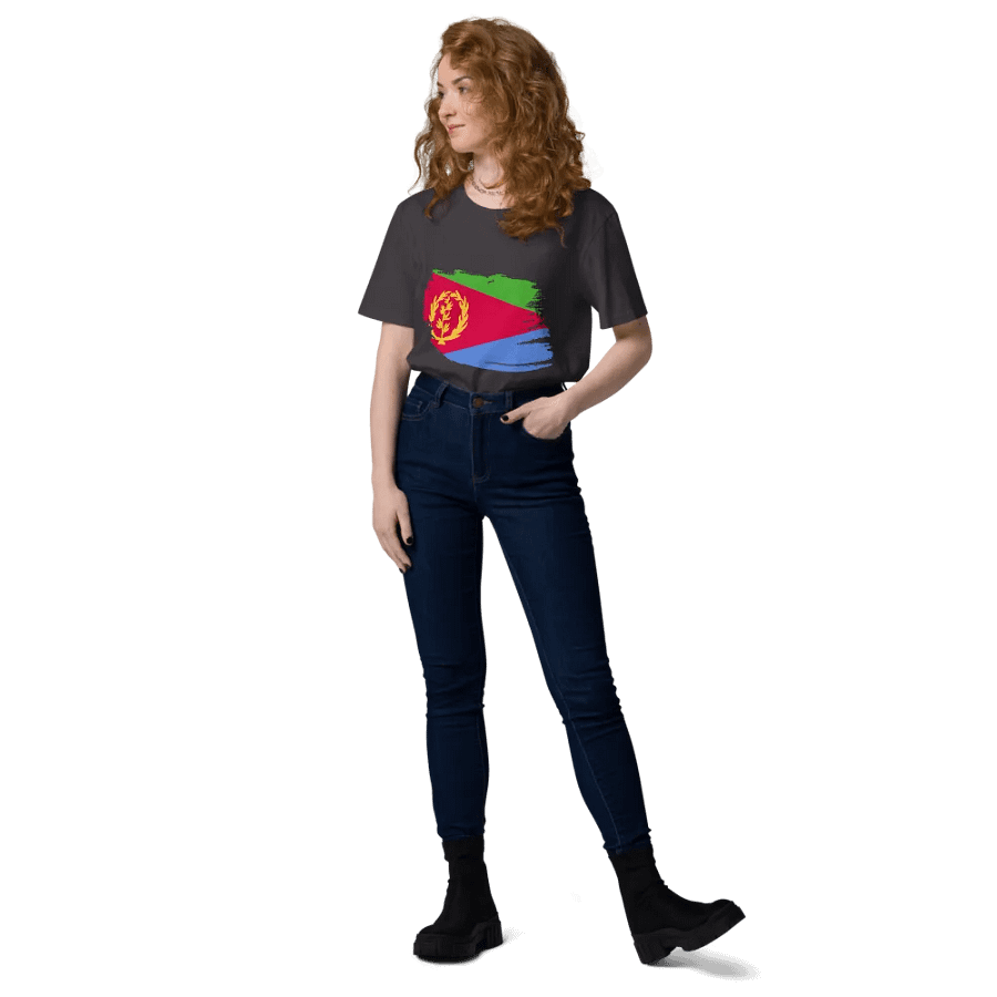 Eritrean Emblem Distressed T-Shirt product image (142)