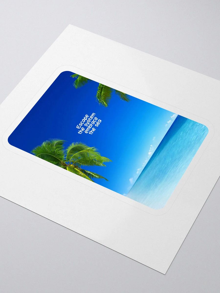 Tropical Escape Kiss Cut Stickers product image (3)