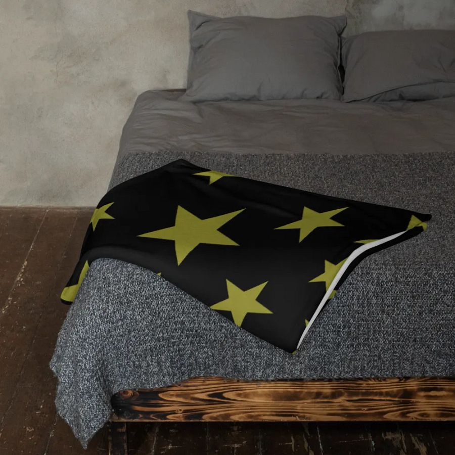 Gold Stars on Black product image (23)