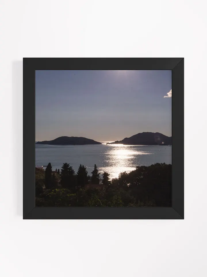 Golfo dei Poeti - Framed High-Quality Matte Poster product image (1)