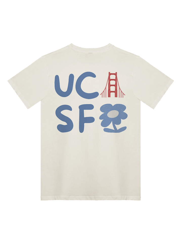 UCSF Blue Blossom Premium Tee product image (3)