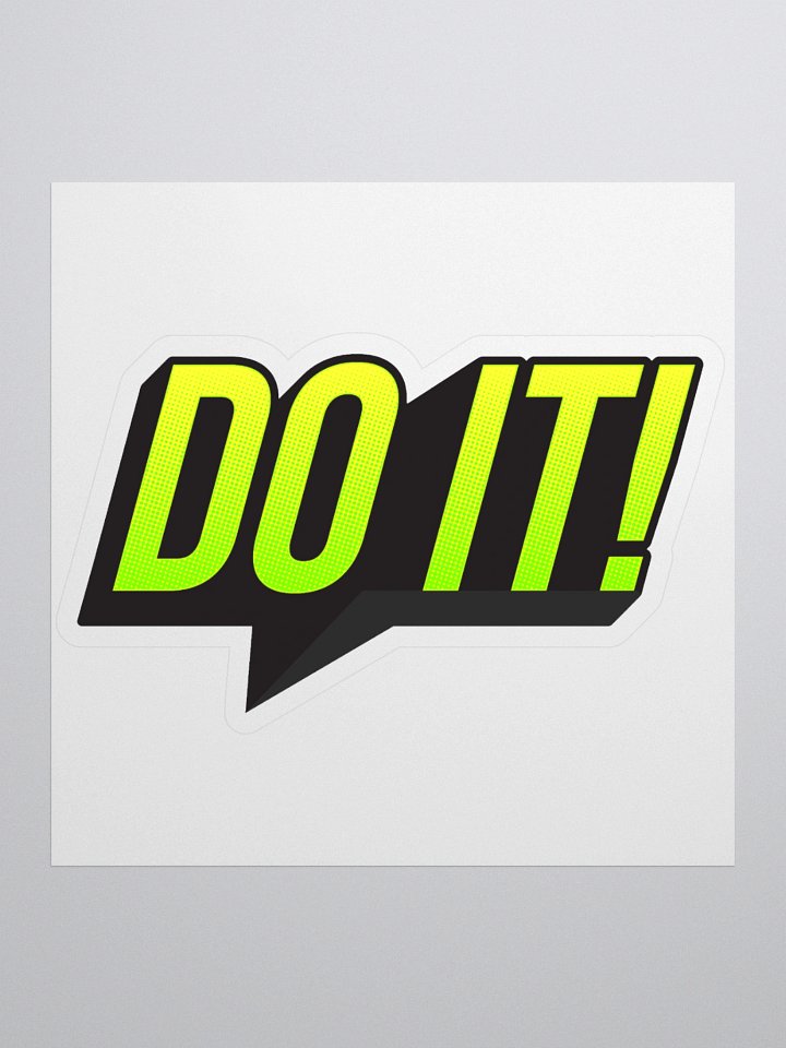 Motivational Speech Bubble Sticker product image (1)