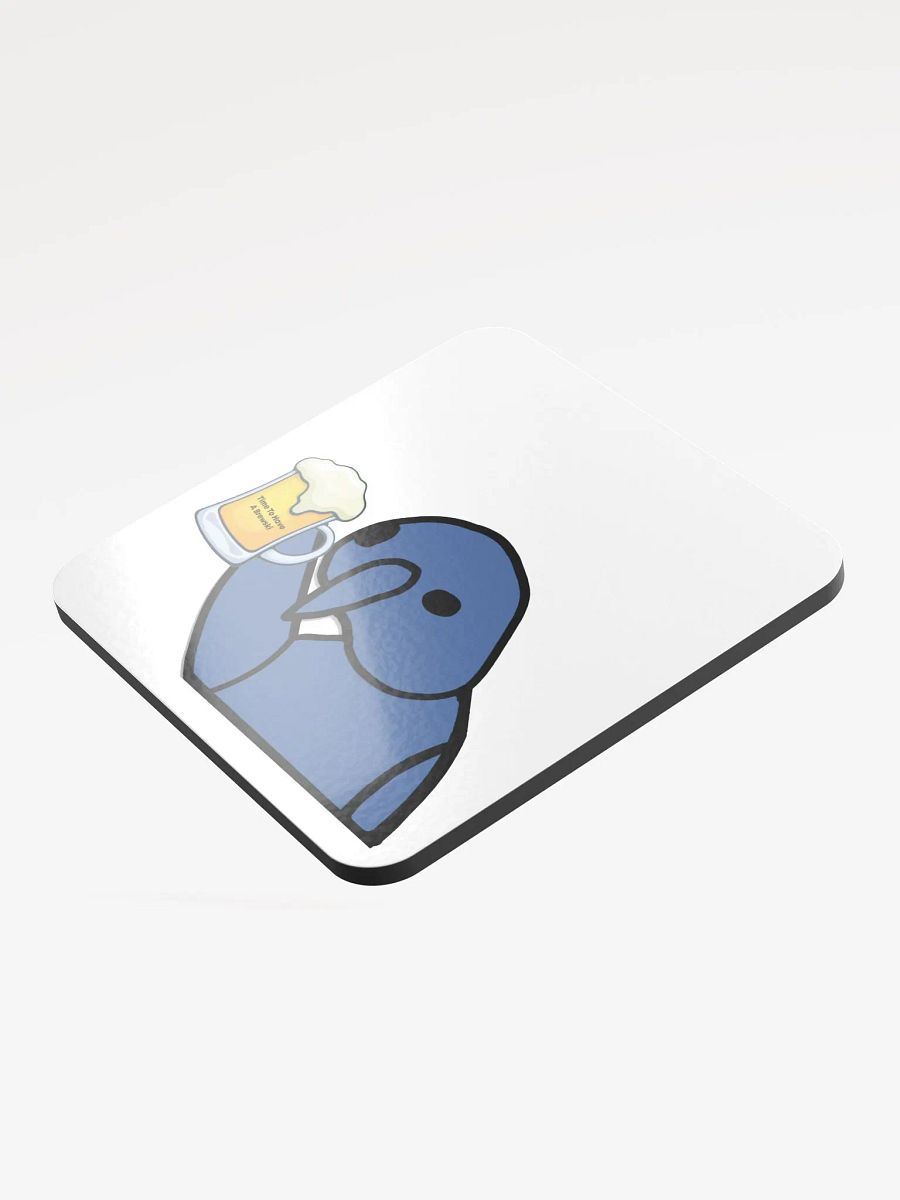 Time To Have a BrewSki - Glass Coaster product image (3)