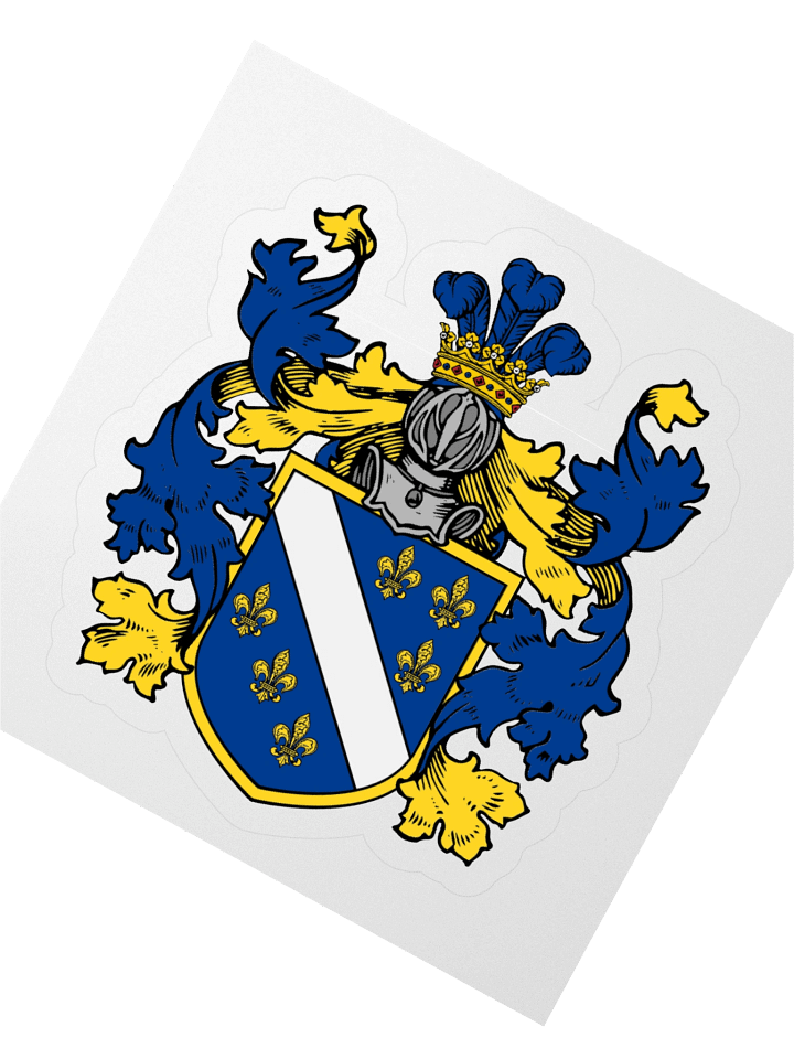 Bosnian Royal Arms Kiss Cut Sticker product image (2)