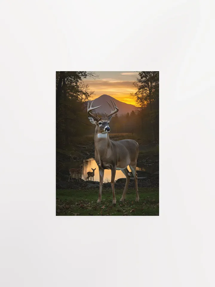 White-tailed Buck: Whispers of the Smokies Poster product image (5)