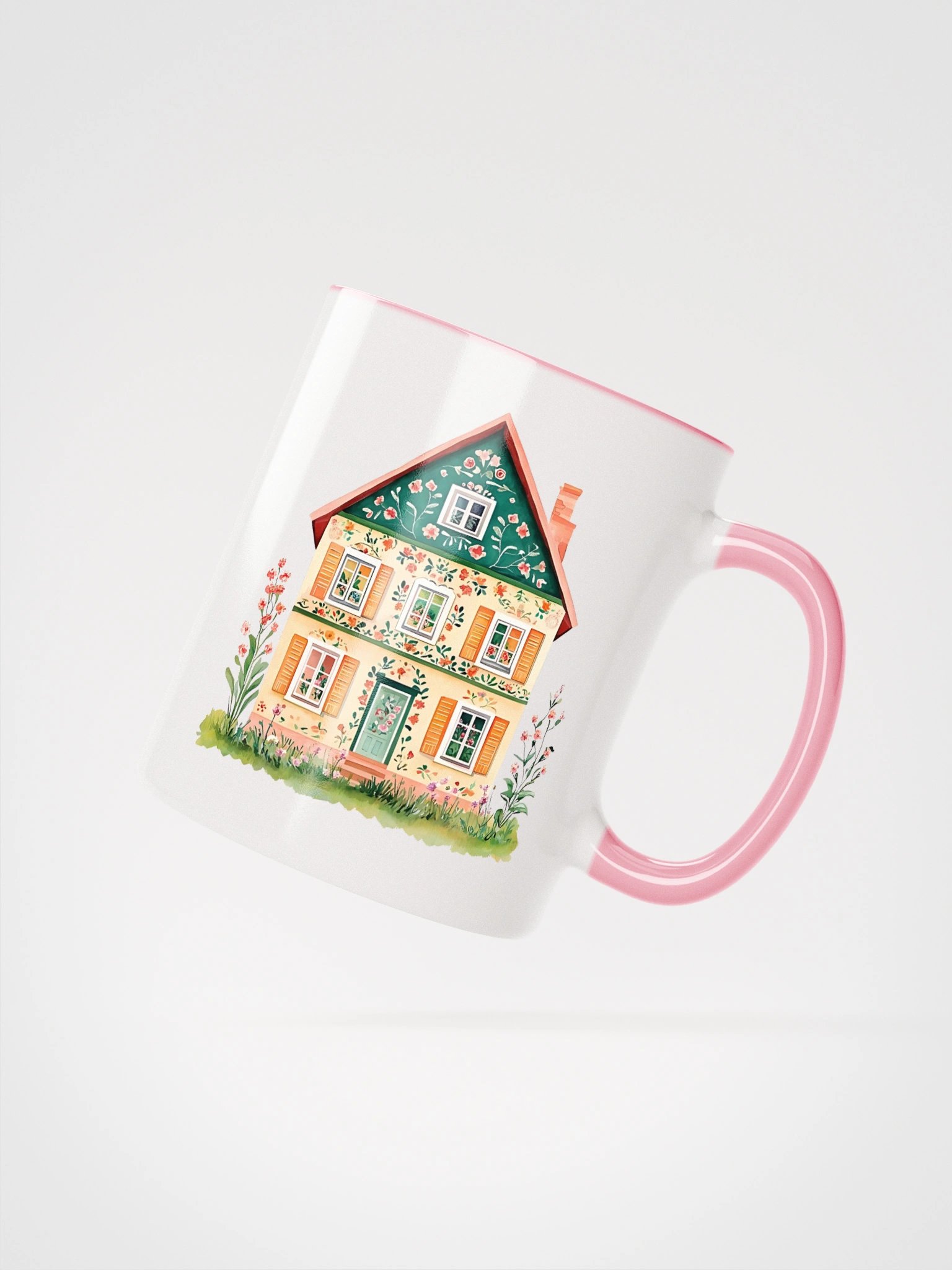 Whimsical Cottage Ceramic Mug product image (2)