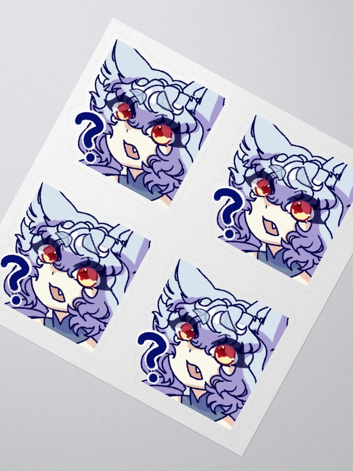 Streissel Confused Sticker Sheet product image (2)