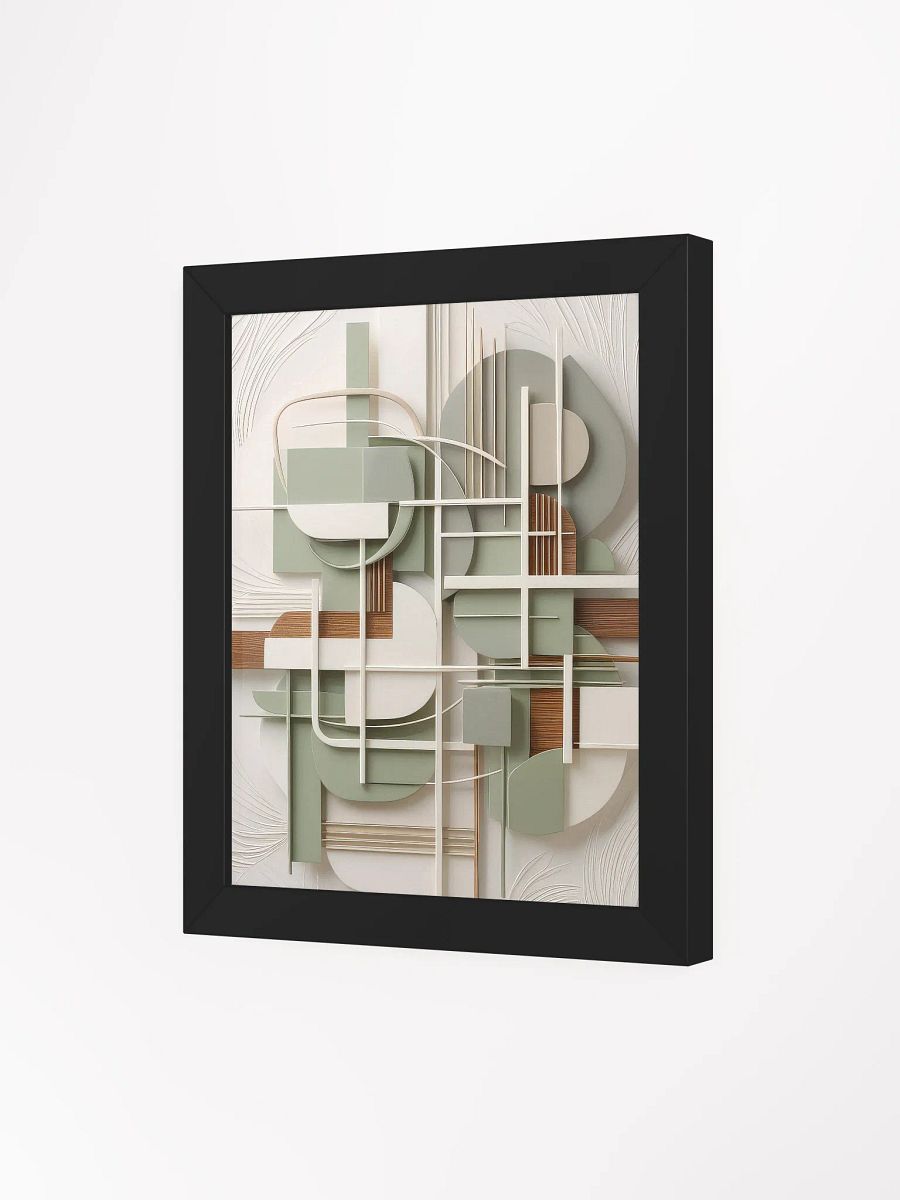 Modern Minimalist Art - Wall Art - Framed - v3 product image (20)