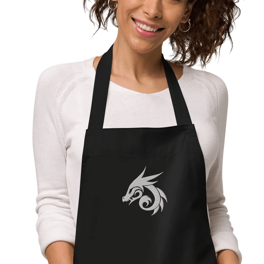 Dragon's Tear Embroidered Apron product image (9)
