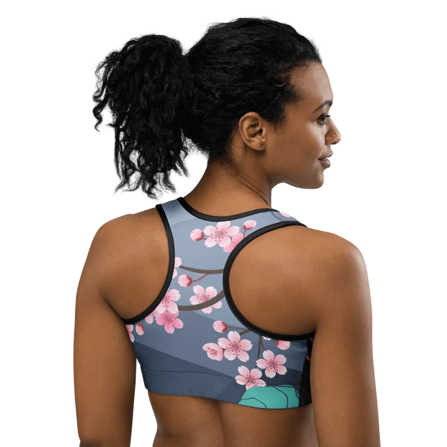 Floral Kaleidoscope Sports Bra product image (6)