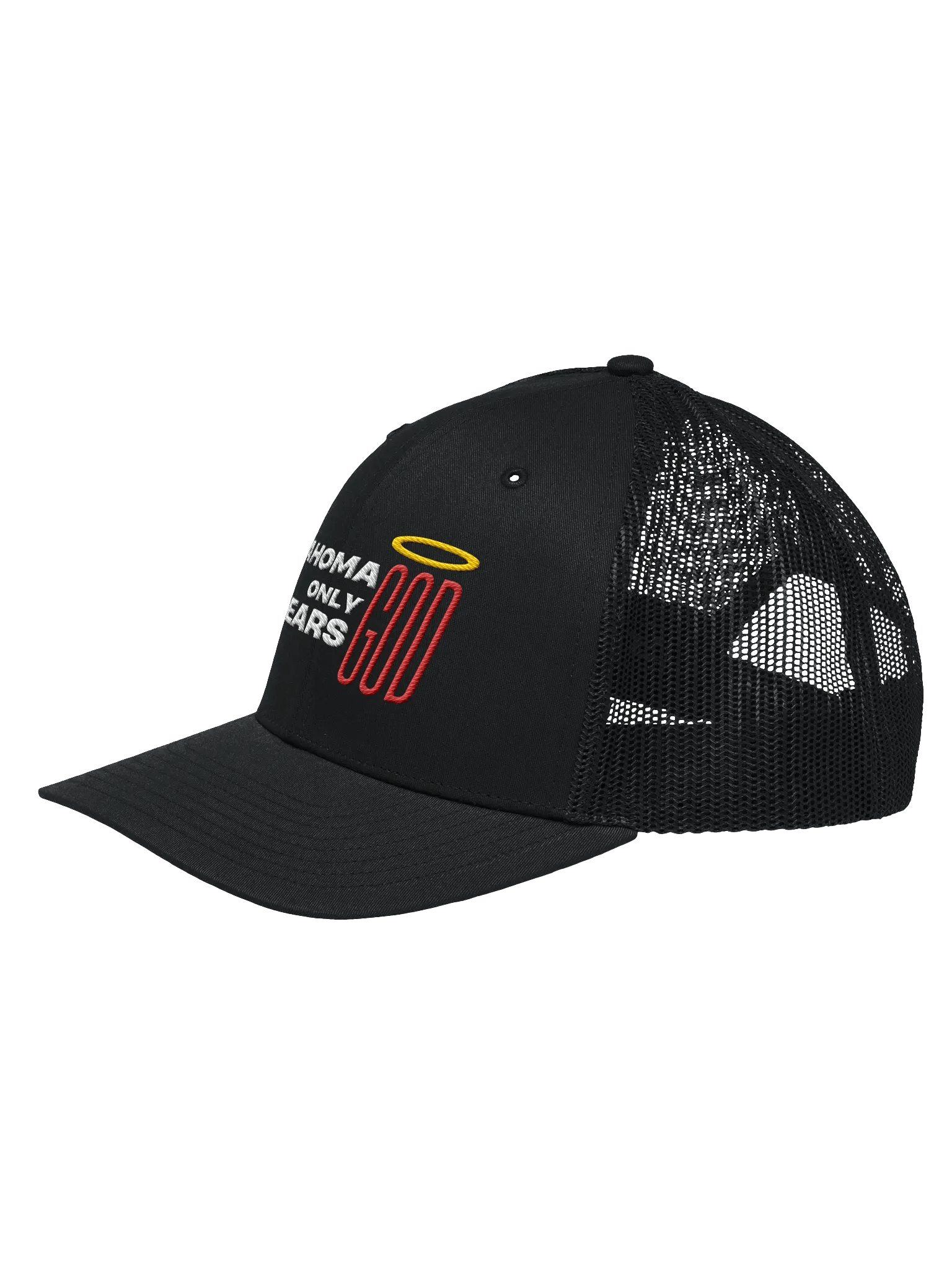 Oklahoma Only Fears God Trucker Hat product image (2)