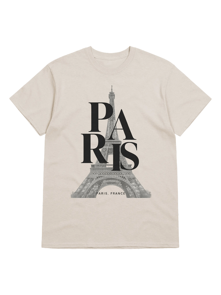 Paris Pulse Tee – Heavyweight Street Cut product image (2)