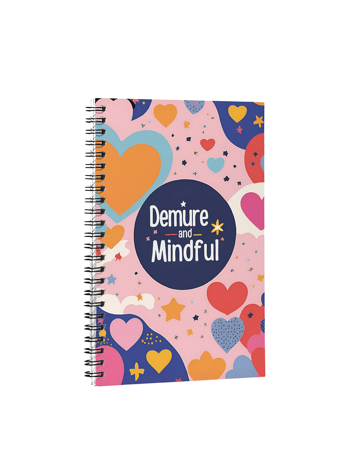 Demure Mindful Notebook product image (1)