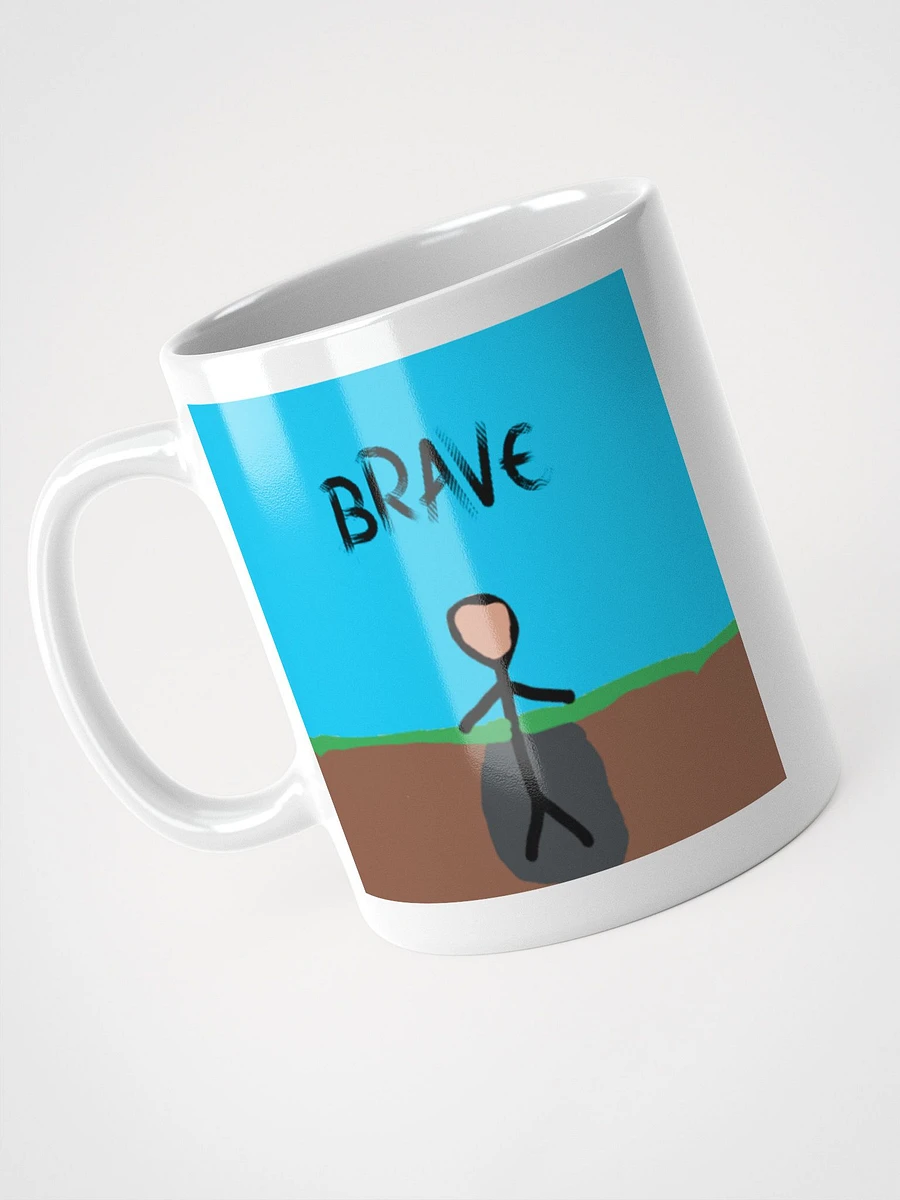 Two Diffirent sided BRAVE by Nurpled Mug product image (5)