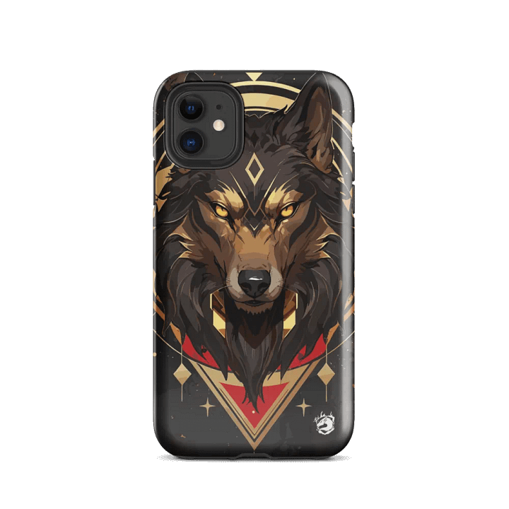 Occult Golden Wolf iPhone Tough Case product image (24)