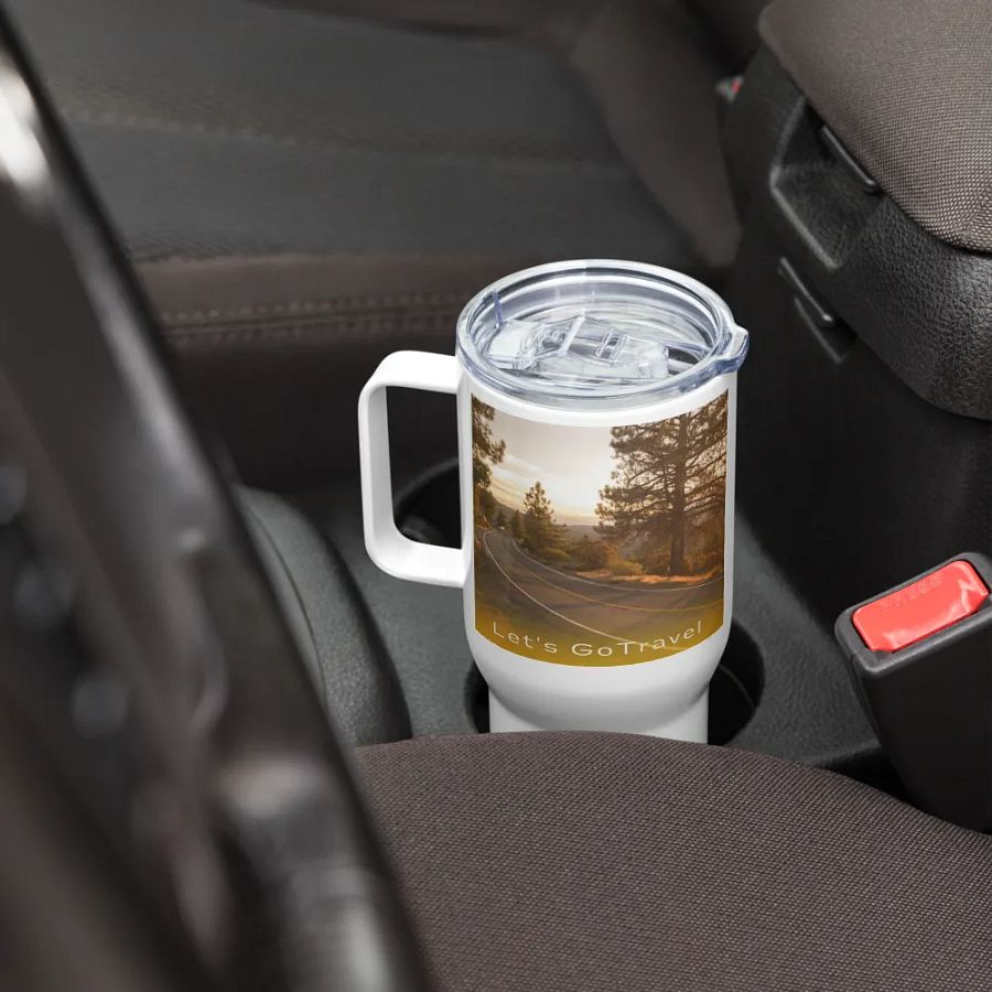 Let's Travel Travel Mug product image (8)