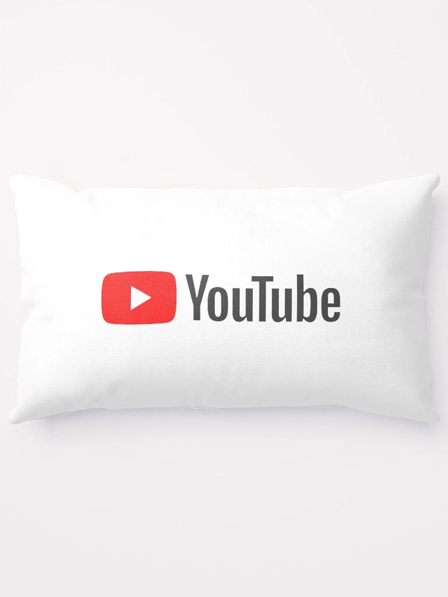 Youtube Basic Pillow Designed byAnopa Silver product image (13)