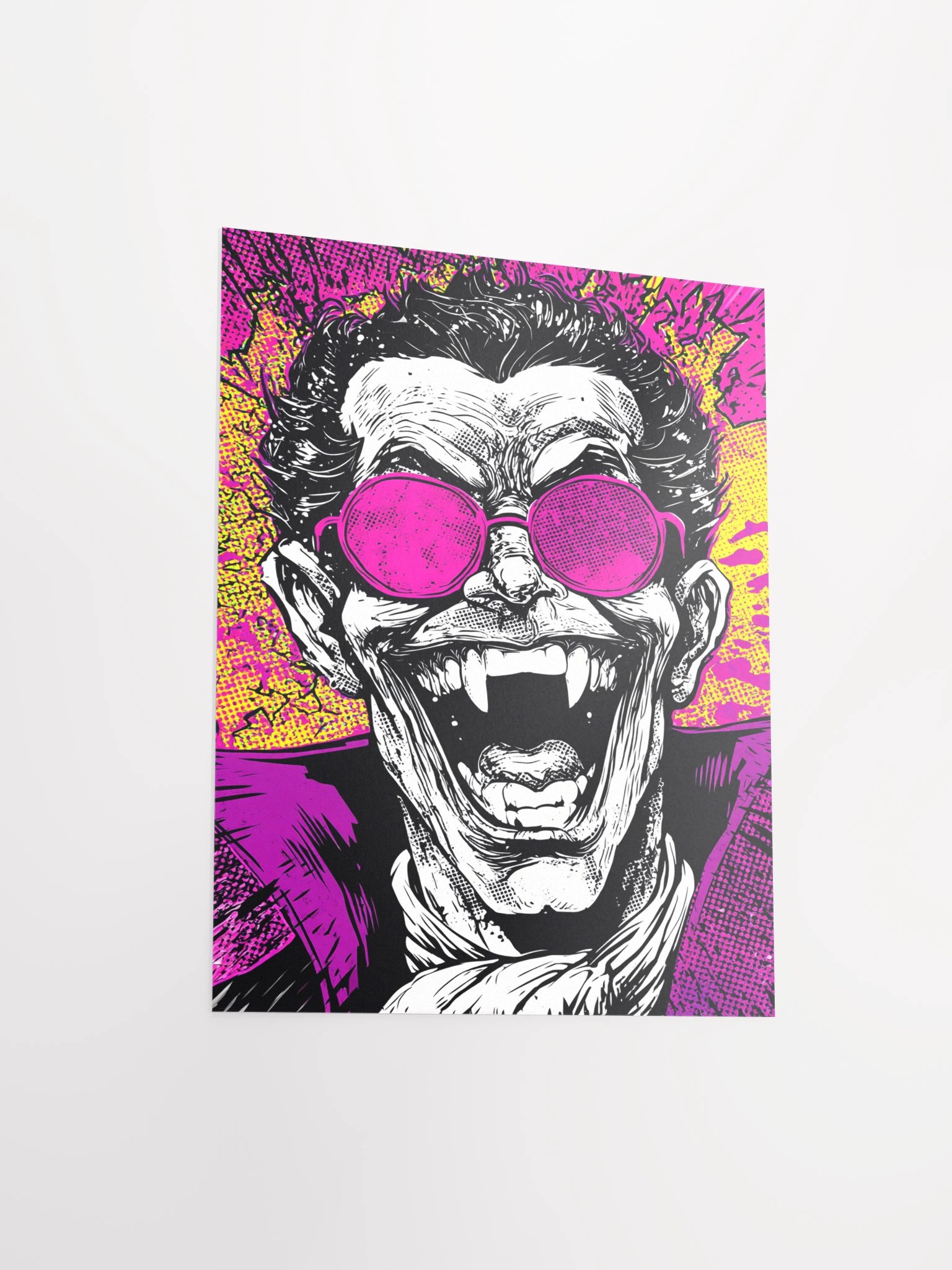 Fanged Frenzy Matte Unframed Wall Art Paper Canvas product image (11)