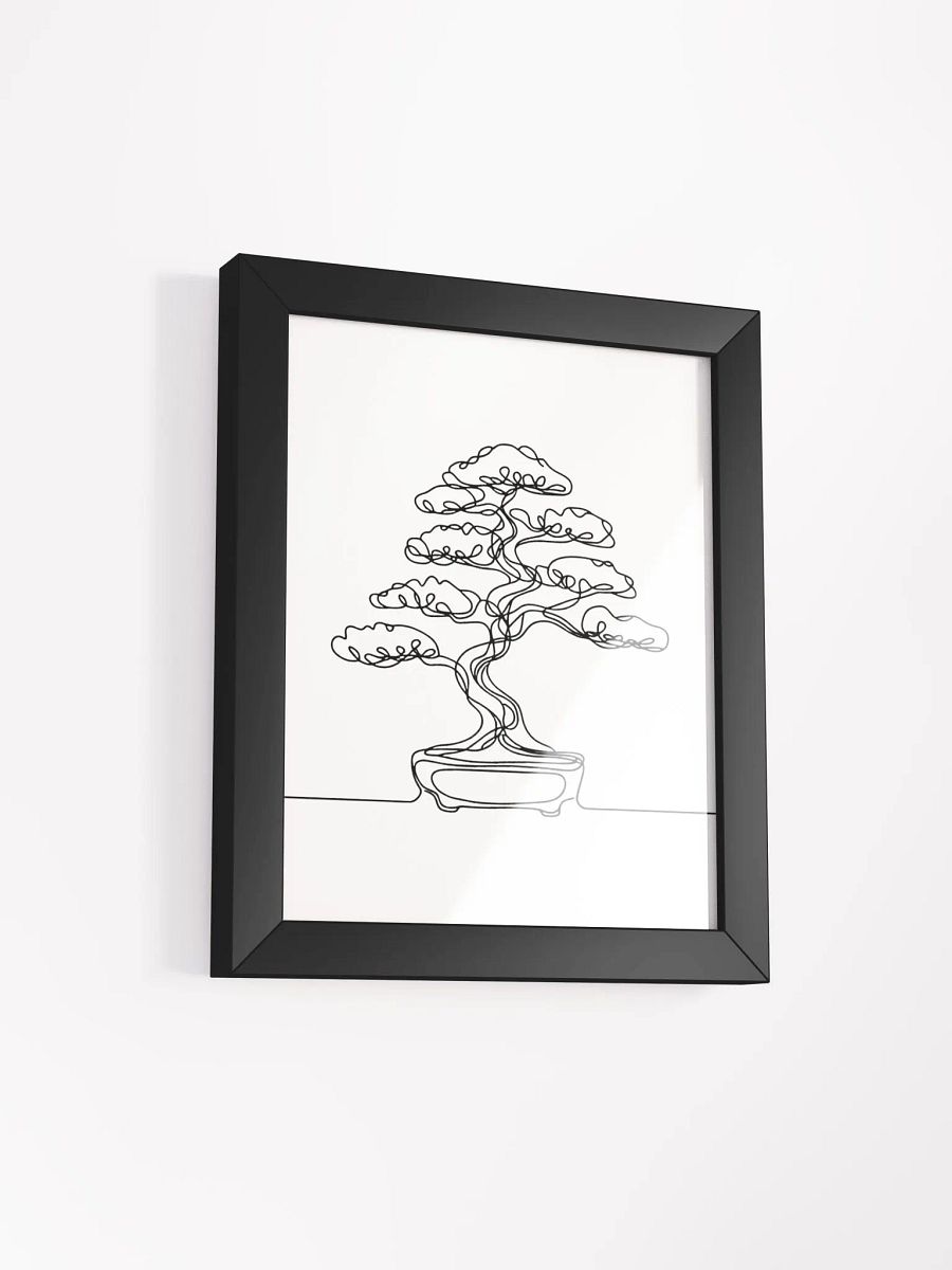 Bonsai Line Art Poster product image (40)