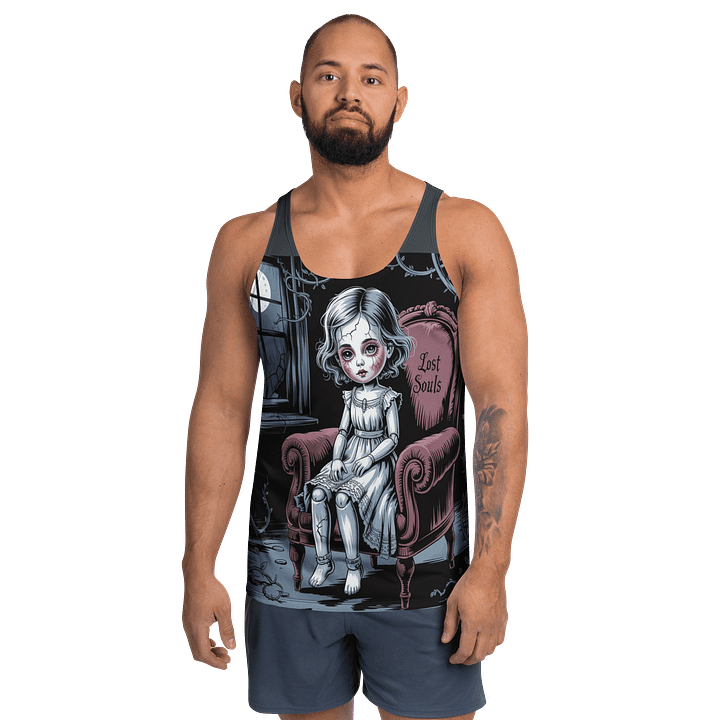Midnight Veil Designs Gothic Midnight Wraiths Tank Top - Unisex All-Over Print product image (1)