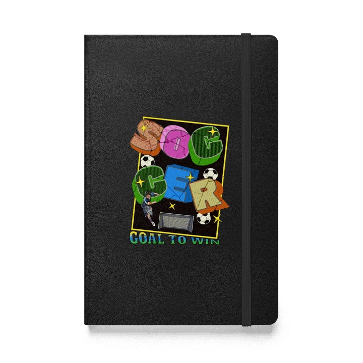 Goal to Win Soccer Hardcover Notebook product image (1)