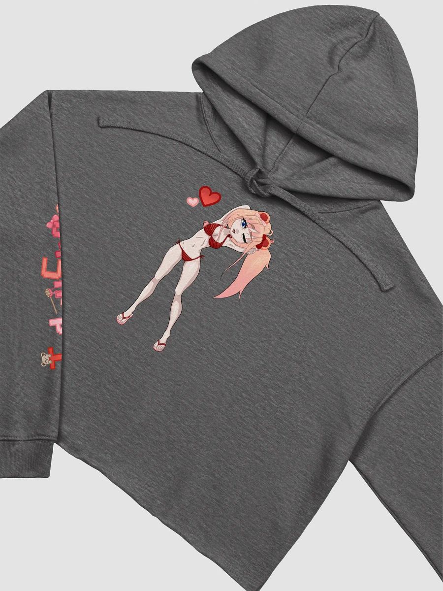 Valentine Bikini Teddy Cropped Hoodie product image (14)