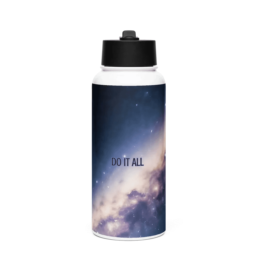 DO IT ALL Stainless Steel Water Bottle with Straw Lid product image (1)