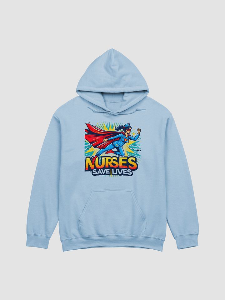 Superhero Nurse Saves Lives Hoodie product image (8)