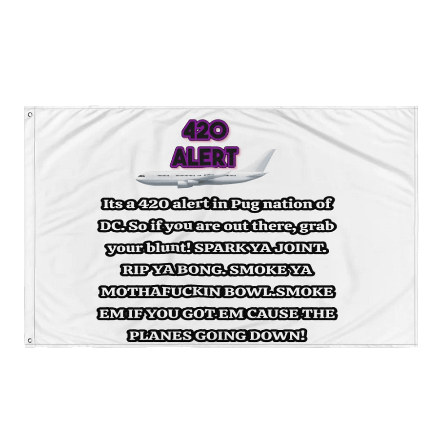 420 Alert Skyline Flag product image (3)