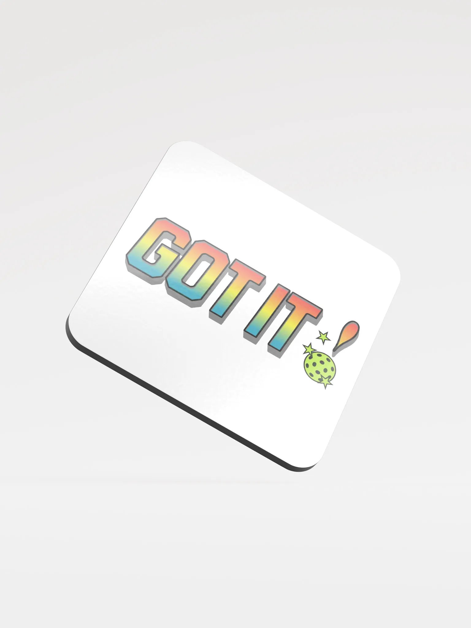 Got It Pickleball Galactic Fusion Cork Coaster product image (2)